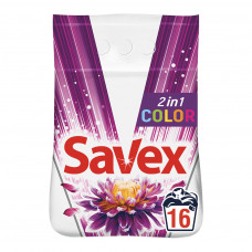 Пральний порошок Savex 2 in 1 Color 2.4 кг (3800024021404)