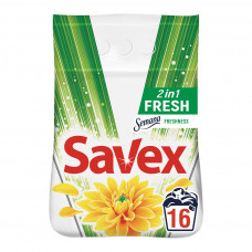 Пральний порошок Savex 2 in 1 Fresh 2.4 кг (3800024021428)