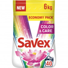 Пральний порошок Savex Color & Care 6 кг (3800024025334)