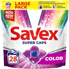 Капсули для прання Savex Super Caps Color 28 шт. (3800024046889)