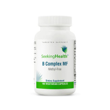 Вітамін Seeking Health B-Комплекс без метилу, B Complex MF, 100 капсул (SKH-52160)