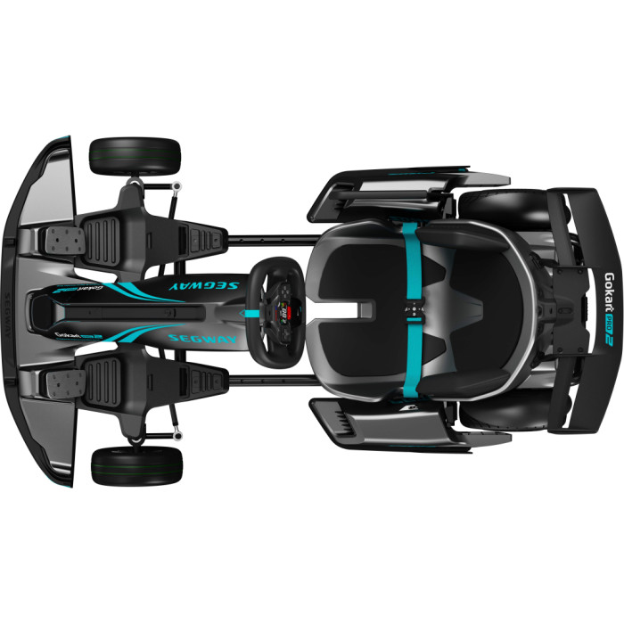 Електроскутер Segway Карт Ninebot GoKart PRO 2, сіро-блакитний (AA.04.04.01.0004)