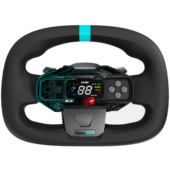 Електроскутер Segway Карт Ninebot GoKart PRO 2, сіро-блакитний (AA.04.04.01.0004)