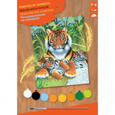 Набір для творчості Sequin Art PAINTING BY NUMBERS JUNIOR Tigers (SA0029)