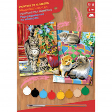 Набір для творчості Sequin Art PAINTING BY NUMBERS JUNIOR-PAIRS Cats (SA0213)