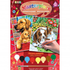 Набір для творчості Sequin Art PAINTING BY NUMBERS JUNIOR-PAIRS Dogs (SA0214)