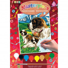 Набір для творчості Sequin Art PAINTING BY NUMBERS JUNIOR St Bernards (SA1109)