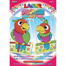 Набір для творчості Sequin Art LASER Parrots (SA1319)