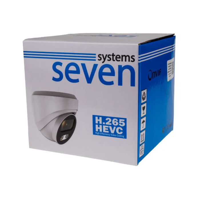Камера відеоспостереження SEVEN Systems IP1002PA (2.8) white