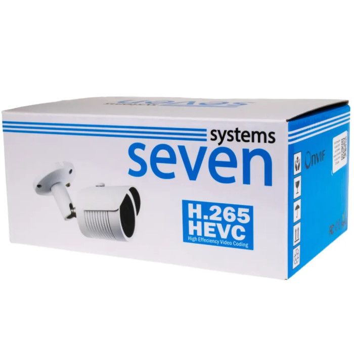 Камера відеоспостереження SEVEN Systems IP-7222PA (2.8) (IP7222PAw28)