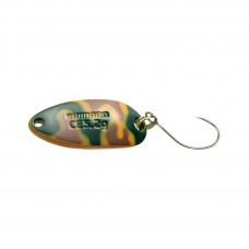 Блешня Shimano Cardiff Roll Swimmer Camo Edition 1.5g 24T Mustard Green Camo (2266.33.11)