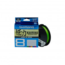 Шнур Shimano Kairiki 8 PE Mantis Green 150m 0.23mm 22.5kg (59WPLA58R07)