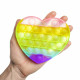 Ігровий набір Sibelly антистрес Pop It Heart Glow in Dark (SB-PPIT-HRT-GD)