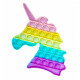 Ігровий набір Sibelly антистрес Pop It Unicorn Glow in Dark (SB-PPIT-UNCRN-GD)