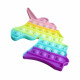 Ігровий набір Sibelly антистрес Pop It Unicorn Glow in Dark (SB-PPIT-UNCRN-GD)