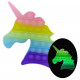 Ігровий набір Sibelly антистрес Pop It Unicorn Glow in Dark (SB-PPIT-UNCRN-GD)