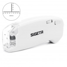 Мікроскоп Sigeta MicroGlass 100x R/T (зі шкалою) (65138)