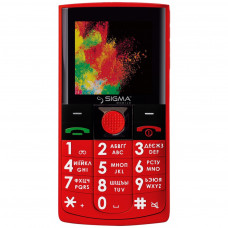 Мобільний телефон Sigma Comfort 50 Solo Red (4827798121528)