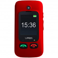 Мобільний телефон Sigma Comfort 50 Shell DS Black-Red (4827798212325)