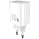 Зарядний пристрій Sigma 1xUSB-C PD33W + 1xUSB QC3.0 GaN X-power PS33-01 white (4827798527719)