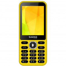 Мобільний телефон Sigma X-style 31 Power Yellow (4827798854761)