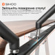 Комп'ютерний стіл Sihoo з електрорегулюванням висоти D07 1.8m Walnut/Black (D07A-101/D07J-101-AB/D07-P)
