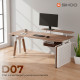Комп'ютерний стіл Sihoo з електрорегулюванням висоти D07 1.6m Maple/White (D07B-102/D07J-102-AB)