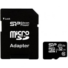 Карта пам'яті Silicon Power 32GB microSD Class 10 UHS-ISDR (SP032GBSTHBU1V10SP)