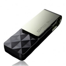 USB флеш накопичувач Silicon Power 64Gb BLAZE B30 black USB3.0 (SP064GBUF3B30V1K)