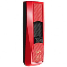 USB флеш накопичувач Silicon Power 64Gb Blaze B50 Red USB 3.0 (SP064GBUF3B50V1R)