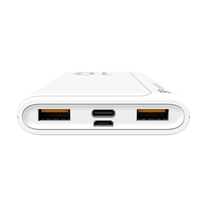 Батарея універсальна Silicon Power 10000mAh QP15 White (SP10KMAPBKQP150W)