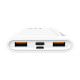 Батарея універсальна Silicon Power 10000mAh QP15 White (SP10KMAPBKQP150W)