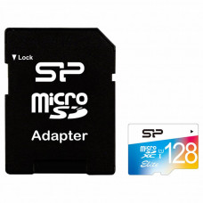 Карта пам'яті Silicon Power 128GB microSDXC class 10 UHS-I Elite Color (SP128GBSTXBU1V21SP)