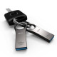 USB флеш накопичувач Silicon Power 128GB Jewel J80 Titanium USB 3.0 (SP128GBUF3J80V1T)