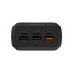 Батарея універсальна Silicon Power 30000mAh QX55, PD/20W, QC/3.0/22.5W, Black (SP30KMAPBKQX550K)