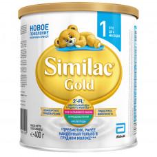 Дитяча суміш Similac 1 Gold +0 міс. 400 г (5391523058100)