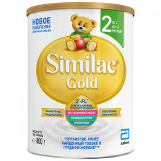 Дитяча суміш Similac Gold 2 800 г (5391523058162)