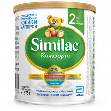 Дитяча суміш Similac Комфорт 2 молочна 375 г (8427030006840)