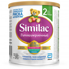 Дитяча суміш Similac 2 Гіпоалергенна 375 г (8427030006864)