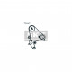 Комплект ременя ГРМ з помпой SKF VKMC 03264