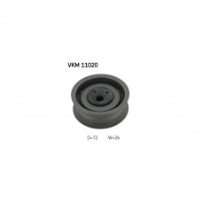 Ролик натягувача ременя SKF VKM 11020