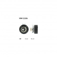 Ролик натягувача ременя SKF VKM 11106