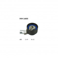 Ролик натягувача ременя SKF VKM 16800