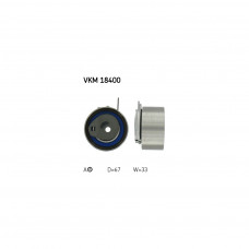 Ролик натягувача ременя SKF VKM 18400