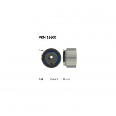 Ролик натягувача ременя SKF VKM 18600