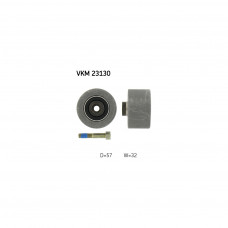 Ролик натягувача ременя SKF VKM 23130
