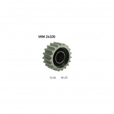 Ролик натягувача ременя SKF VKM 24100