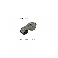 Натягувач ременя з роликом SKF VKM 32023