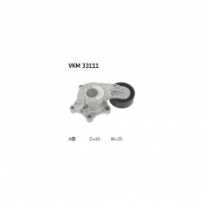 Натягувач ременя з роликом SKF VKM 33111