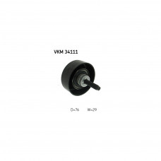 Ролик натягувача ременя SKF VKM 34111